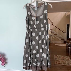 Polka dot boutique dress, perfect for spring